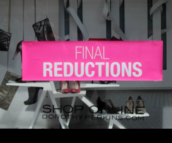 final reductions after noon